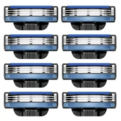 Gillette Replacement Blade Refills Mach3 - Náhradní hlavice pro holící strojky 8 ks