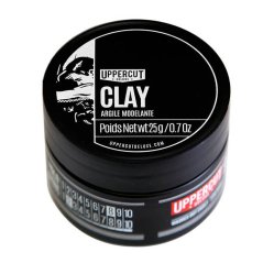 Uppercut Matte Clay with Strong Hold Midi Tins 25 g - Matná hlína na vlasy pro silnou fixaci účesu