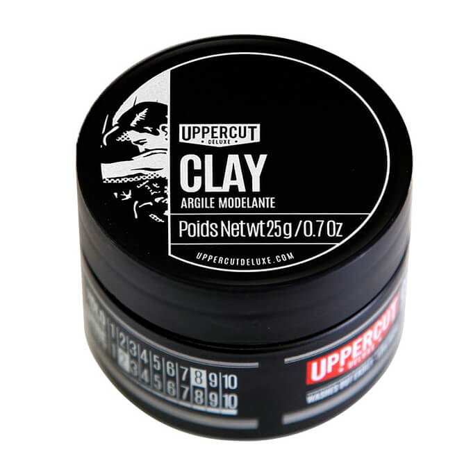 Uppercut Matte Clay with Strong Hold Midi Tins 25 g - Matná hlína na vlasy pro silnou fixaci účesu