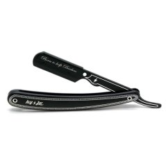 Hey Joe Premium Classic Razor Carbon Edition - Černá shavetta na holení