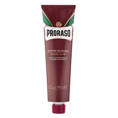 Proraso Shaving Cream for Coarse Beard Sandalwood 150 ml - Krém na holení tvrdých vousů s vůní santalového dřeva