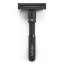 Steves Double Edge Razor - Černý nastavitelný strojek na holení