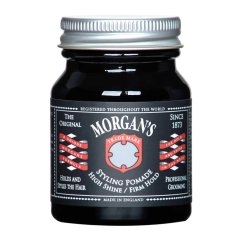 Morgan's Pomade with High Shine & Firm Hold 50 g - Pomáda na vlasy se střední fixací a lesklým efektem účesu