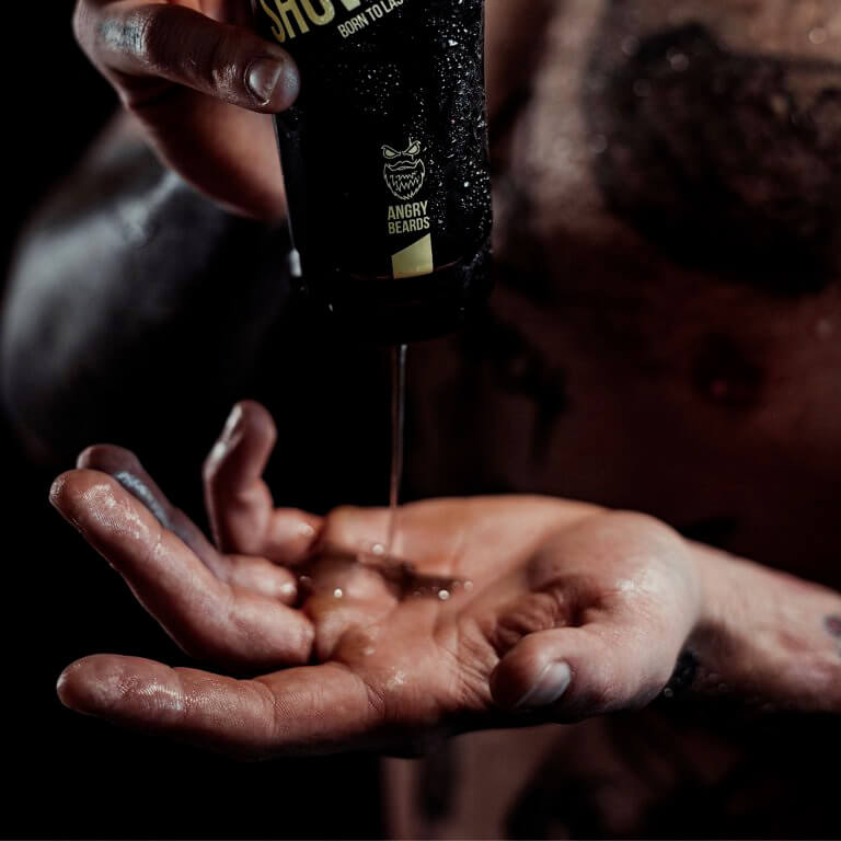 Angry Beards Fakin Notorious Urban TwoFinger Set - Dárková sada pro muže s parfémem, antiperspirantem a sprcháčem