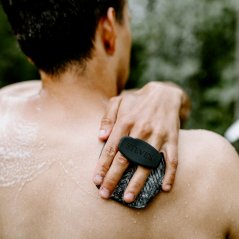 Steves Silikonový exfoliační kartáč na mytí těla