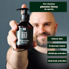 Better Be Bold No Hair Shampoo 200 ml - Šampon pro muže s holou hlavou bez vlasů