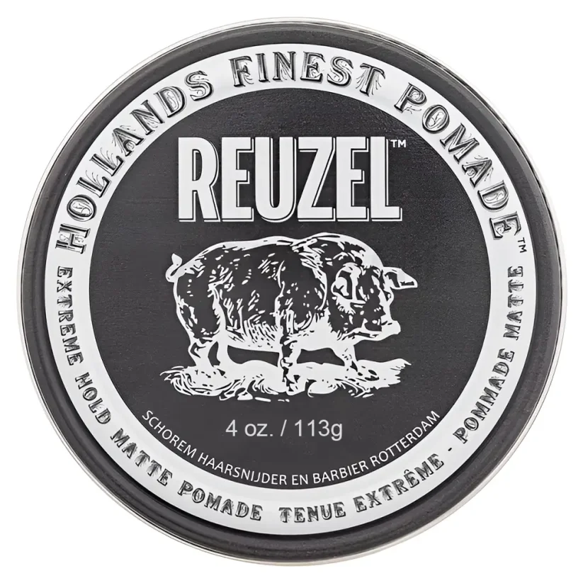 Reuzel Grey Extreme Hold Matte Pomade Matná pomáda na vlasy 95 g