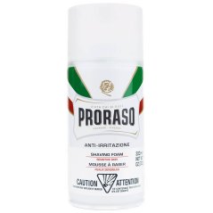 Proraso Shaving Foam for Sensitive Skin with Green Tea 300 ml - Pěna na holení pro citlivou pokožku s bylinnou vůní