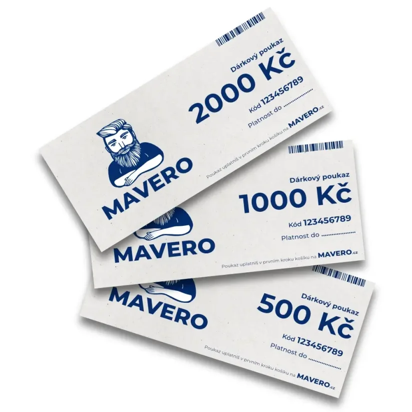 Dárkový poukaz pro muže 500 Kč