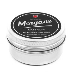 Morgan's Matt Clay Smooth Firm Hold 15 ml - Matná hlína na vlasy pro silnou fixaci účesu