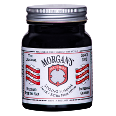 Morgan's Pomade Slick & Extra Firm Hold 100 g - Pomáda na vlasy pro silnou fixaci účesu s mokrým efektem