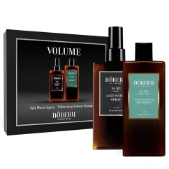Noberu Volume Hair Grooming Sea Salt & Shampoo Set