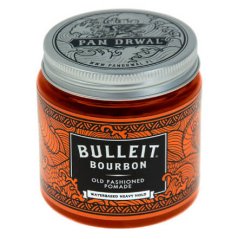 Pan Drwal Old Fashioned Pomade Bulleit Bourbon 120 ml - Oldschool pomáda na vlasy s mokrým efektem