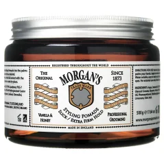 Morgan's Pomade Slick & Extra Firm Hold Vanilla & Honey 500 g - Pomáda na vlasy pro silnou fixaci účesu s mokrým efektem