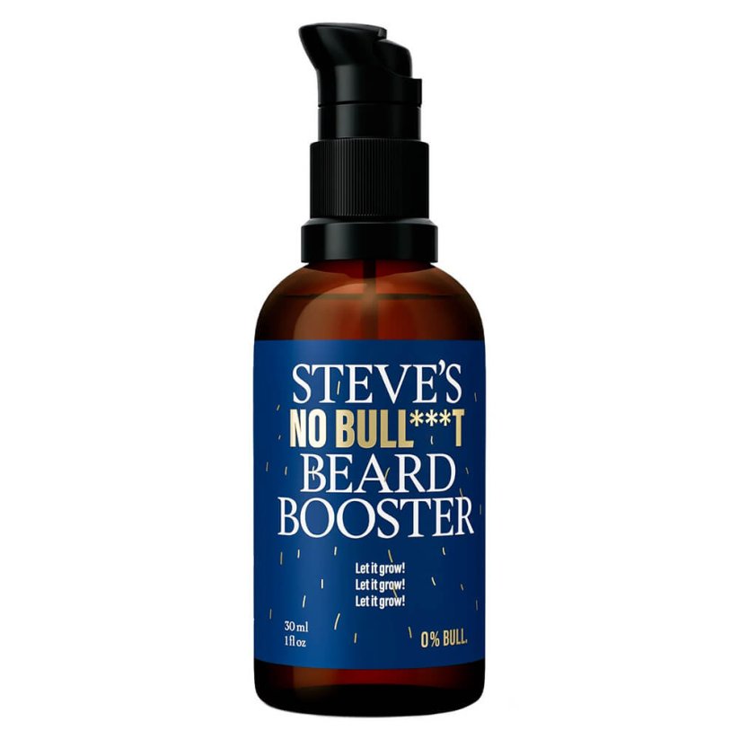 Steves Beard Booster Set 3x30 ml - Elixír pro podporu růstu vousů (3 měsíční kůra)