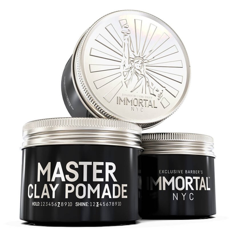 Immortal NYC Master Clay Pomade Matná hlína na vlasy 100 ml