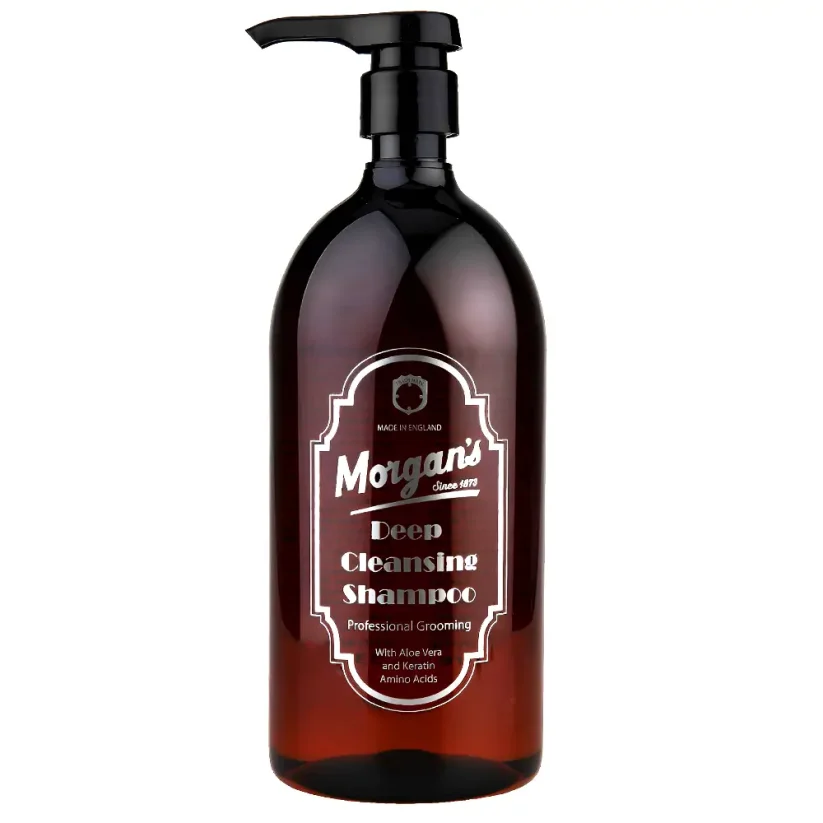 Morgan's Deep Cleansing Shampoo 1000 ml - Hloubkově čisticí šampon na vlasy pro muže