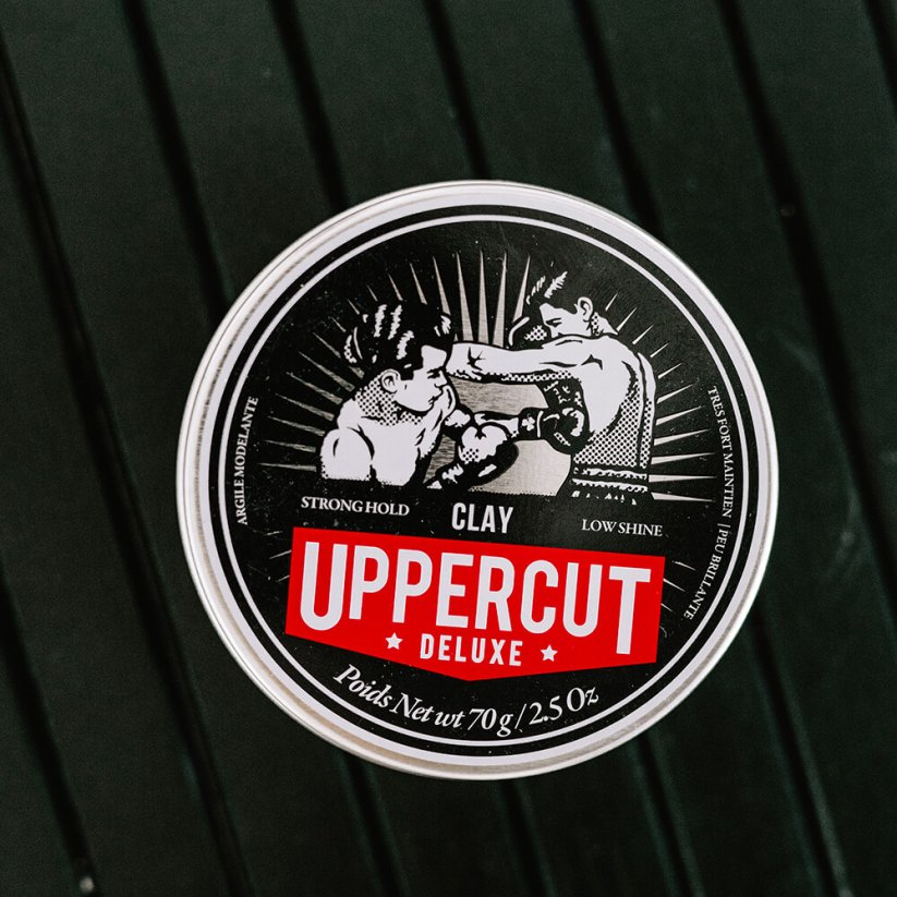 Uppercut Matte Clay with Strong Hold 70 g - Matná hlína na vlasy pro silnou fixaci účesu