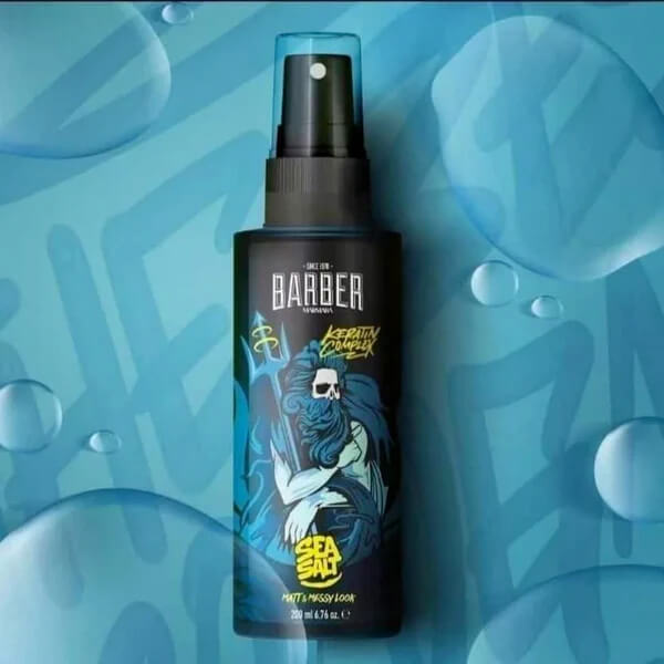 Marmara Barber Sea Salt Spray Matt & Messy Look with Keratin 200 ml - Stylingový sprej s mořskou solí a keratinem