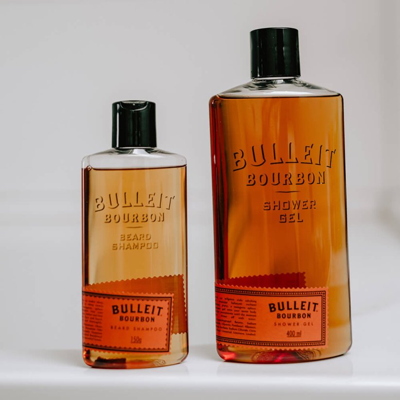 Pan Drwal Beard Shampoo Bulleit Bourbon 150 ml - Šampon na vousy s vůní whisky Bulleit Bourbon