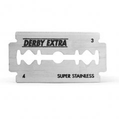 Derby Extra Double Edge Klasické celé žiletky na holení 5 ks