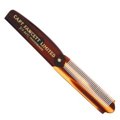 Captain Fawcett Folding Pocket Beard Comb CF.82T - Velký skládací hřeben na vousy a knír