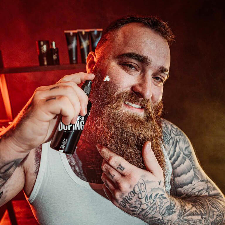 Angry Beards Starter Pack Beard Boosting Sada na posílení růstu vousů - 3 měsíční kůra