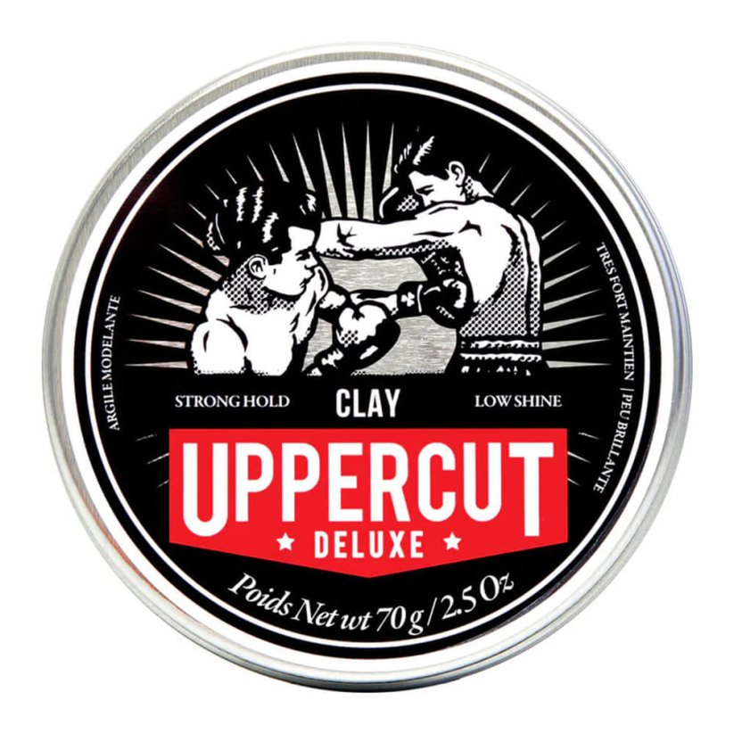 Uppercut Matte Clay with Strong Hold 70 g - Matná hlína na vlasy pro silnou fixaci účesu