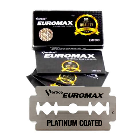 Euromax Double Edge Klasické celé žiletky na holení 5 ks
