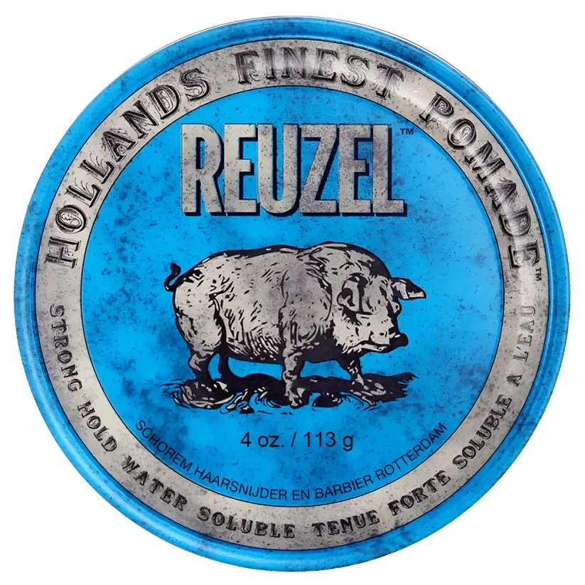 Reuzel Strong Hold Pomade Blue Pomáda na vlasy 113 g