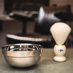 Bluebeards Revenge Stainless Steel Chrome Shaving Bowl - Kovová miska pro mýdlo na holení