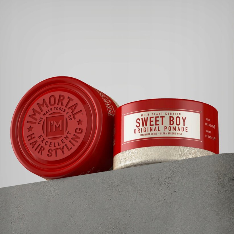 Immortal Infuse Sweet Boy Original Pomade Pomáda na vlasy s keratinem 150 ml