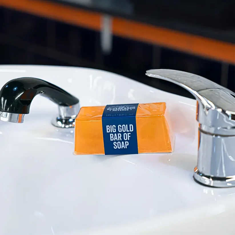 Bluebeards Revenge Big Gold Bar of Soap Cuban 175 g - Mýdlo na celé tělo i ruce pro muže