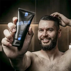 Angry Beards Hair Glue Cristiano Ronalglue 100 ml - Stylingový gel na vlasy se silnou fixací
