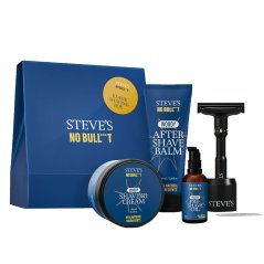 Steves Klasik Shaving Box - Dárková sada pro muže na klasické holení