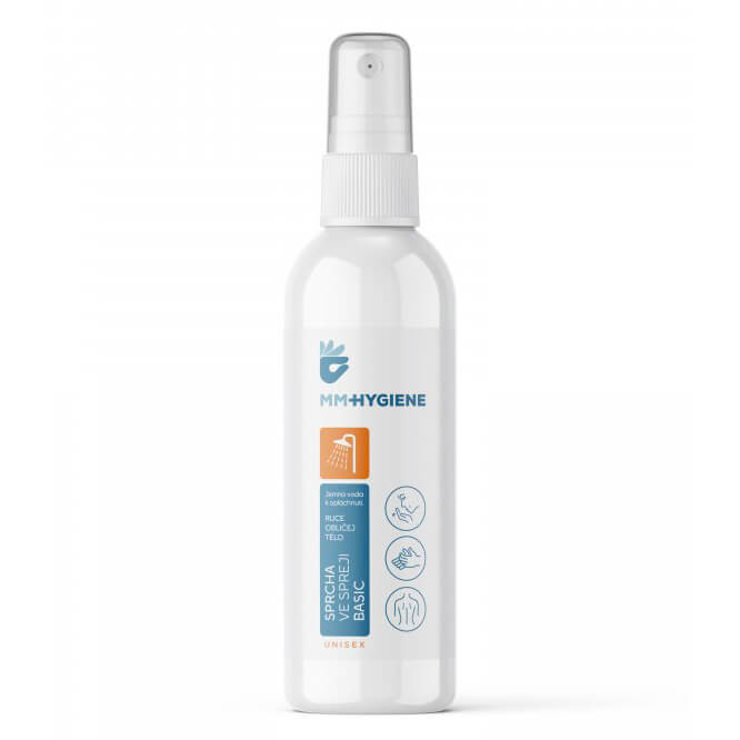 MM Hygiene Shower in Spray 100 ml - Sprcha ve spreji na tělo i obličej