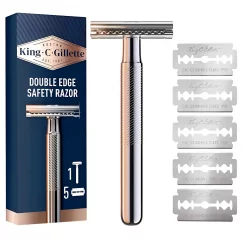 Gillette King C. Double Edge Safety Razor Holící strojek na žiletky