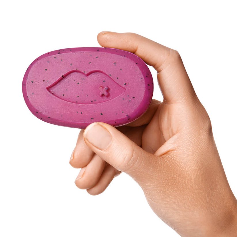 BusyB SkinShedder Becky Blossom Peelingové mýdlo 100 g