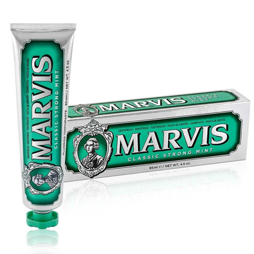 Marvis Toothpaste Classic Strong Mint 85 ml - Zubní pasta s příchutí máty