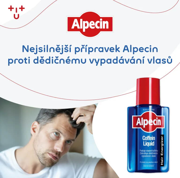 Alpecin Coffein Liquid Extra silné tonikum proti padání vlasů 200 ml