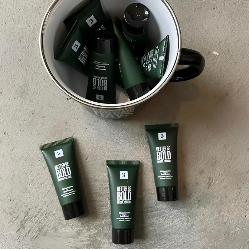 Better Be Bold Bald Cream 5 ml - Krém na holou hlavu pro výživu a hydrataci s matným efektem