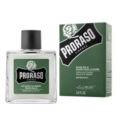 Proraso Beard Balm Refreshing Eucalyptus 100 ml - Krémový balzám na vousy proti svědění pro výživu a hydrataci