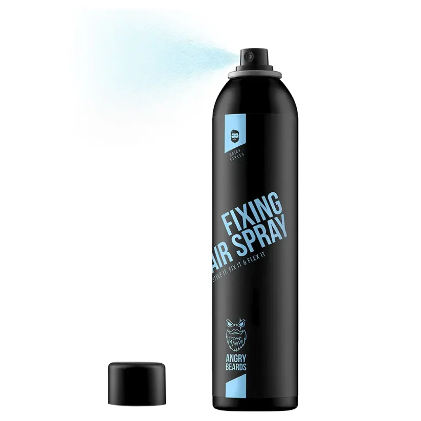 Angry Beards Fixing Hair Spray 300 ml - Lak na vlasy se silnou fixací