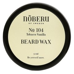 Noberu Beard Wax Tobacco Vanilla 80 ml - Matný krémový vosk na vousy a knír