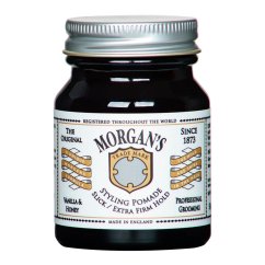 Morgan's Pomade Slick & Extra Firm Hold Vanilla & Honey 50 g - Pomáda na vlasy pro silnou fixaci účesu s mokrým efektem