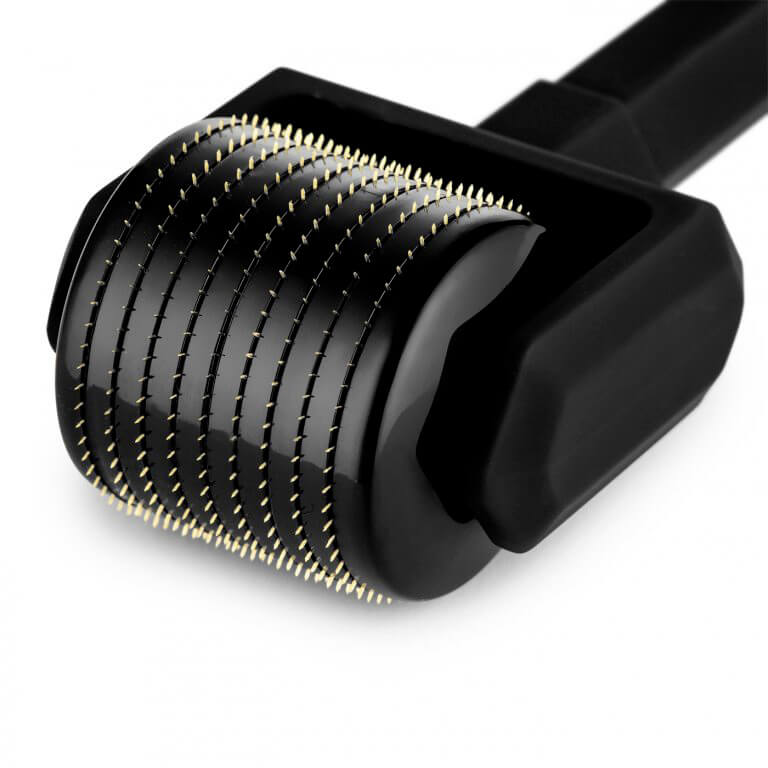 Angry Beards Beard Roller & Tool Cleaner 50 ml - Roller na stimulaci pokožky pro růst vousů