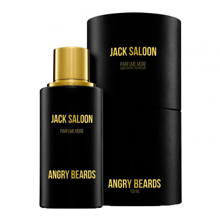 Angry Beards Sada s parfémem pro chlapy s vůní Jack Saloon na celé tělo