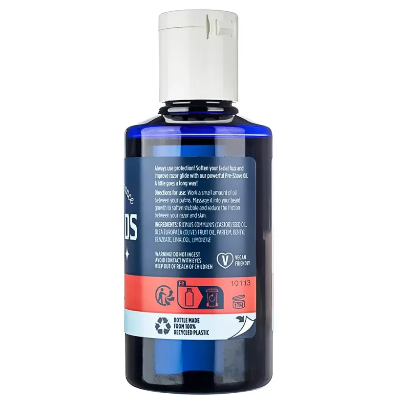 Bluebeards Revenge Pre Shave Oil 100 ml - Olej před holením pro lepší skluz