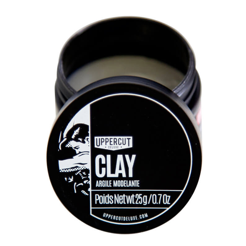 Uppercut Matte Clay with Strong Hold Midi Tins 25 g - Matná hlína na vlasy pro silnou fixaci účesu