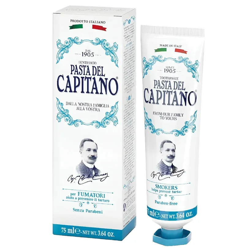 Pasta del Capitano 1905 Smokers Zubní pasta pro kuřáky 75 ml